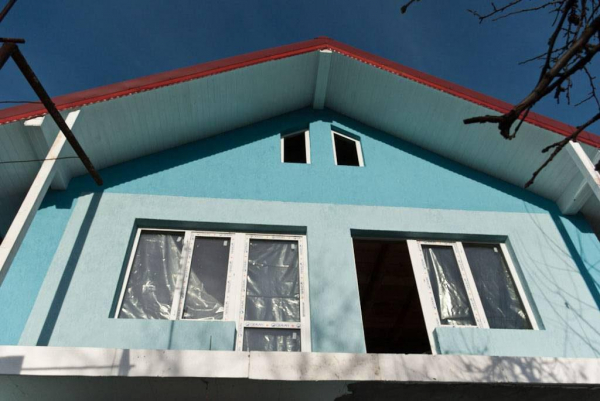 Покраска наружных стен дома — текстурная покраска Покраска наружных стен дома — текстурная покраска