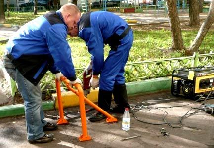 Парковочные барьеры и блокираторы