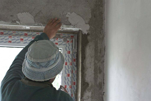 Как установить угловой профиль на кирпичной стене