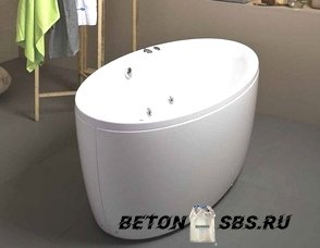 Установка акриловой ванны Установка акриловой ванны