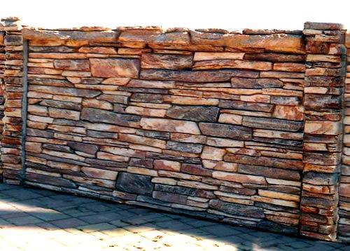 Заборы из искусственного камня Заборы из искусственного камня