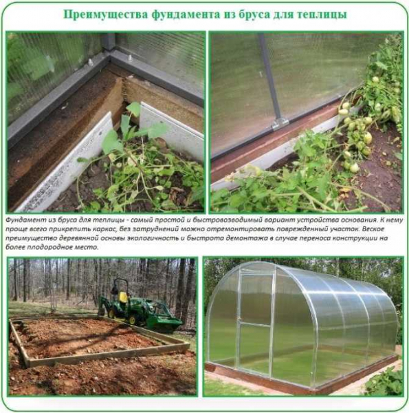 Выбор и строительство фундамента для теплицы из поликарбоната своими руками: советы и рекомендации Выбор и строительство фундамента для теплицы из поликарбоната своими руками: советы и рекомендации