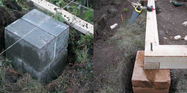 Полезные советы по облицовке столбчатого фундамента своими руками