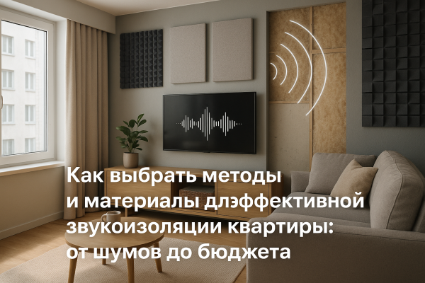 Как выбрать методы и материалы для эффективной звукоизоляции квартиры: от шумов до бюджета Как выбрать методы и материалы для эффективной звукоизоляции квартиры: от шумов до бюджета