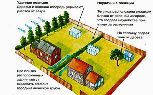 Расстояние теплицы от забора: основные требования и нормы Расстояние теплицы от забора: основные требования и нормы