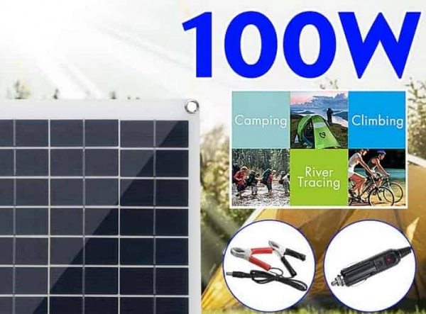 Что можно запитать от 100 Вт солнечной панели Что можно запитать от 100 Вт солнечной панели