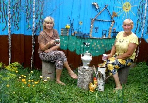 Декор и украшение забора Декор и украшение забора