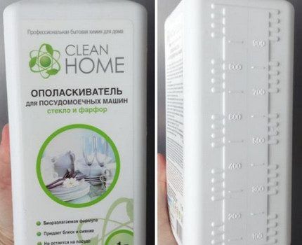 Ополаскиватель для посудомоечной машины: рейтинг лучших производителей Ополаскиватель для посудомоечной машины: рейтинг лучших производителей