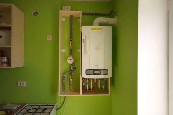 Как спрятать газовый котел на кухне: лучшие дизайн-варианты и советы по маскировке