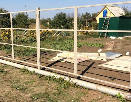 Заборы из поликарбоната